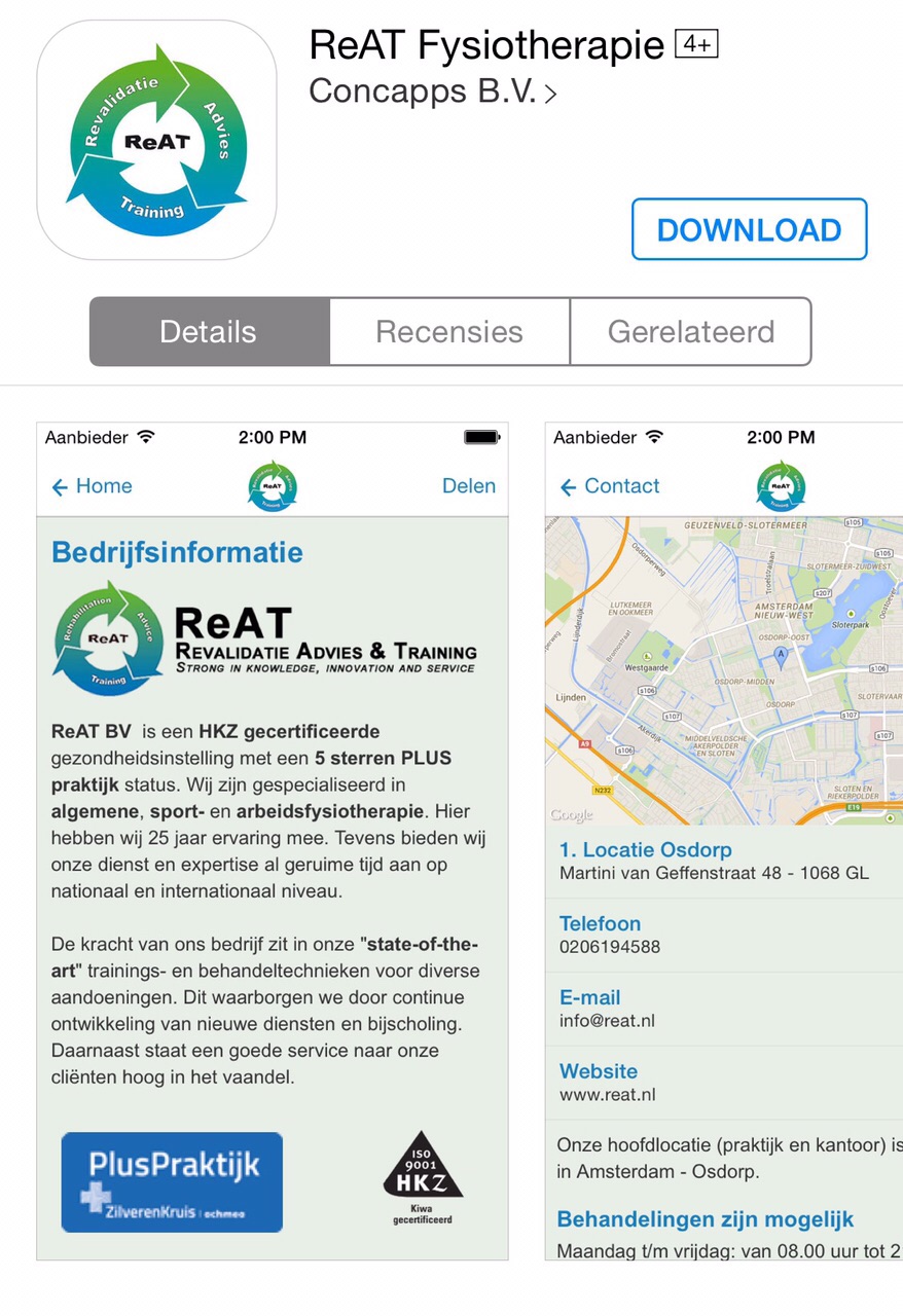 reat app